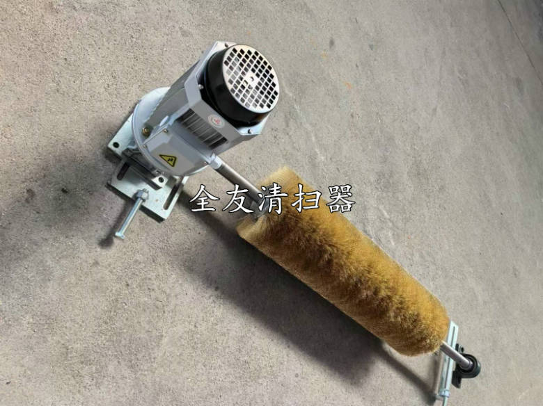 电动螺旋形旋转式钢丝滚刷清扫器